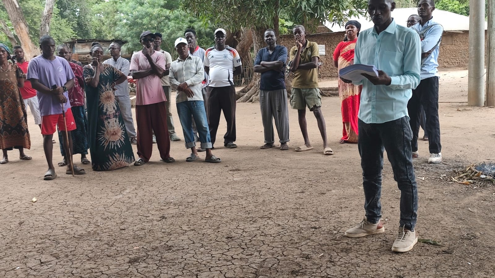 Bursary Forms Distribution at Wema Village